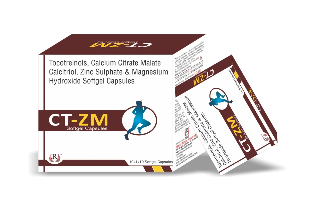 CT-ZM softgel capsules pack