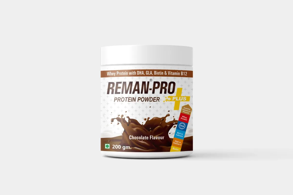 Reman-Pro Plus protein powder pack