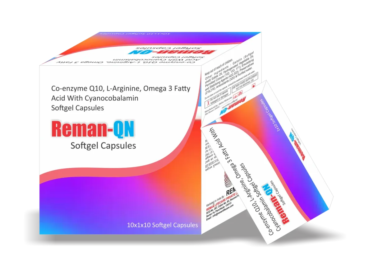 Reman-QN softgel capsules pack