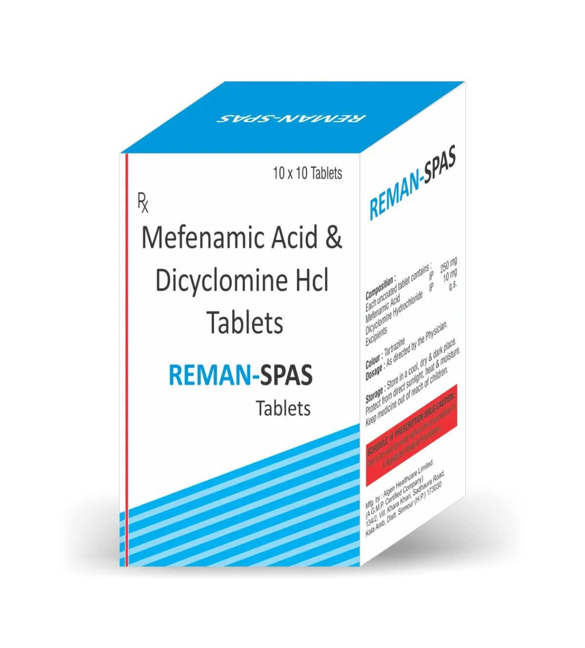 Reman-Spas tablets pack