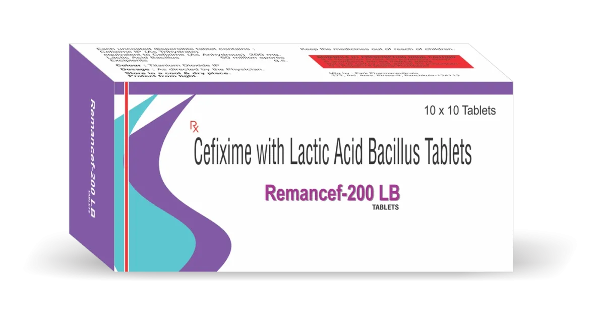 Remancef-200 LB tablets pack