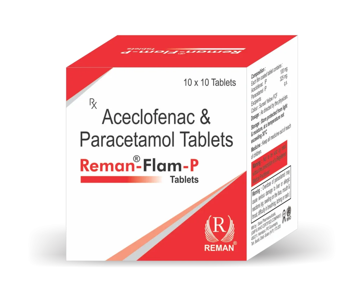 Remanflam-P tablets pack