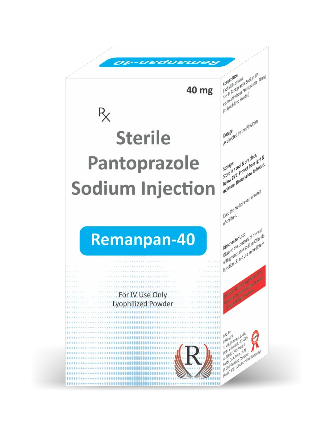 Remanpan-40 injection pack