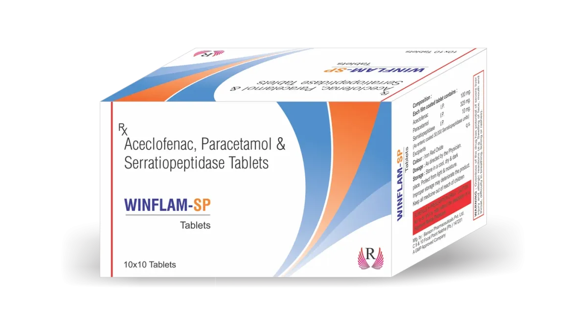 Winflam-SP tablets pack