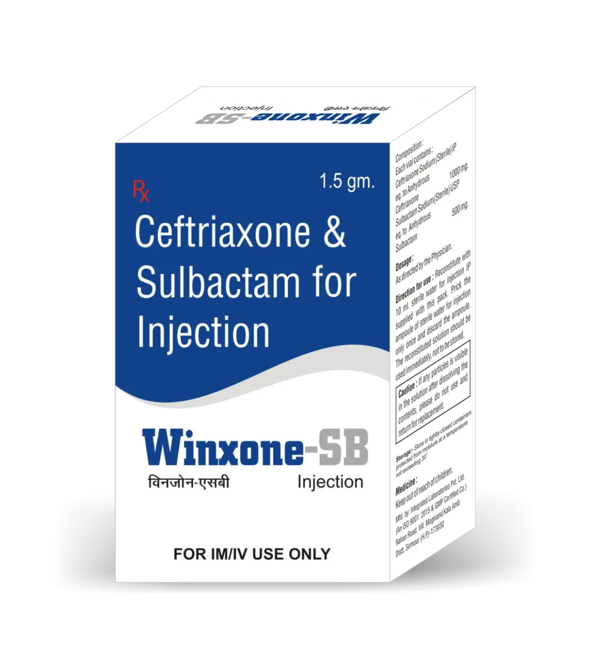 Winxone-SB injection pack