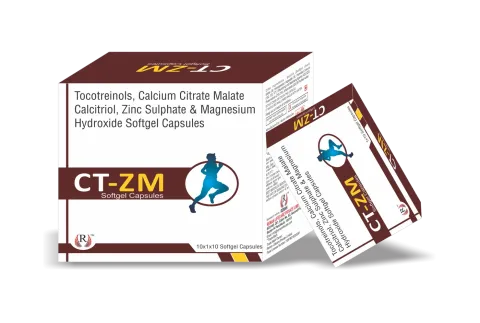 CT-ZM softgel capsules pack