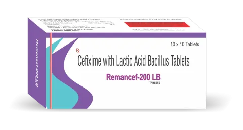 Remancef-200 LB tablets pack