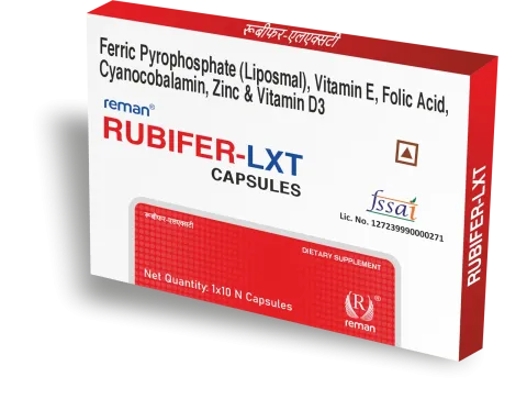 Rubifer-LXT capsules pack